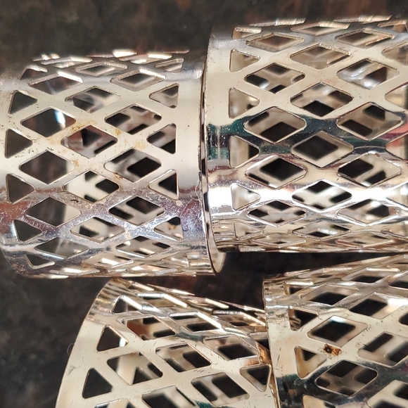 Silver napkin rings - Picture 4 of 4